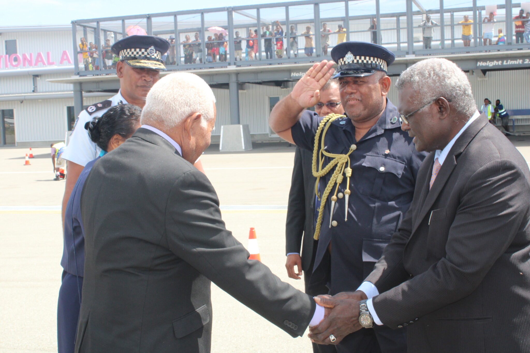 Pm Sogavare Farewells Sir David Vunagi