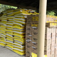 PRC donated food items.