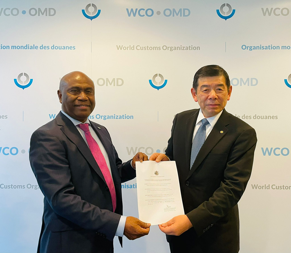 solomon-islands-becomes-185th-member-of-the-world-customs-organization