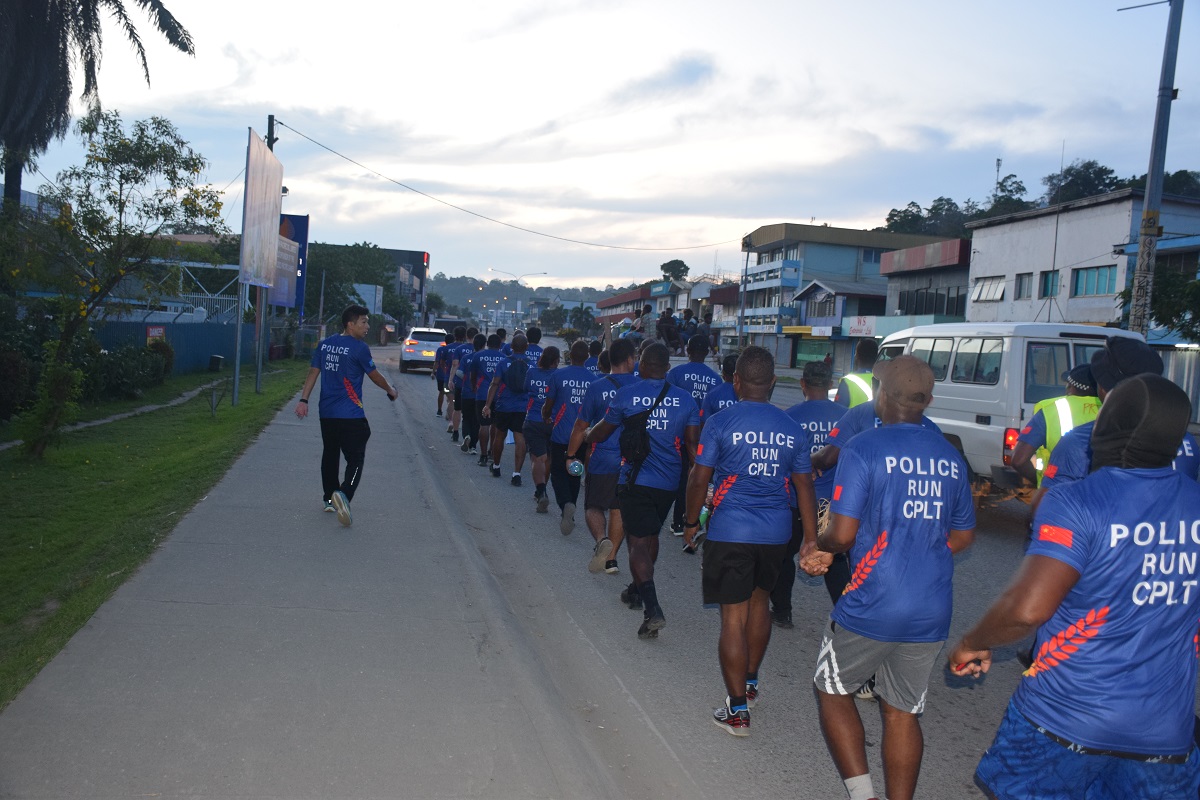 RSIPF and CPLT successfully conduct the first 10 kilometres police ...