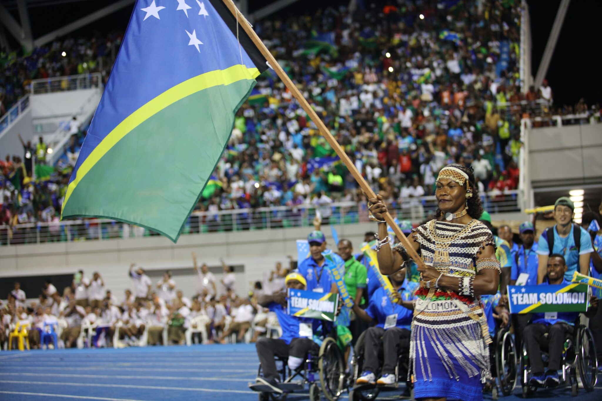 TEAM Solomon takes pride in the Pacific Games 2023 opening ceremony EIN Presswire