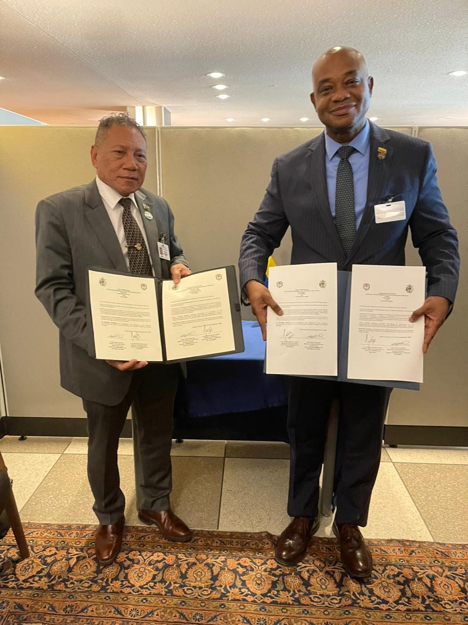 MFAET Minister, Hon. Peter Shanel Agovaka leads Solomon Islands