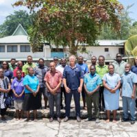Group photo of MHMS and DFAT officials together with CIP officers who attended the training Group photo of MHMS and DFAT officials together with CIP officers who attended the training