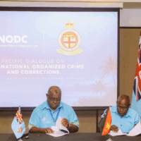 Head of Corrections signed the Declaration of Agreement and Support for the Establishment of the Melanesian Heads of Corrections Conference (MHCC) Head of Corrections signed the Declaration of Agreement and Support for the Establishment of the Melanesian Heads of Corrections Conference (MHCC)