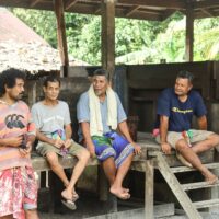 Cocoa farmers in Nukukaisi village in Makira/Ulawa Province. The SIART Project is supporting 9 Agribusiness Producer Organizations in cocoa in the province representing a $3.1 million investment.