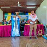 Minister of Education and Human Resource Development, Hon. Stephen Kumi was guest of honor at the 2026 Graduation Ceremony of the state owned Waimapuru NSS in Makira/Ulawa Province.